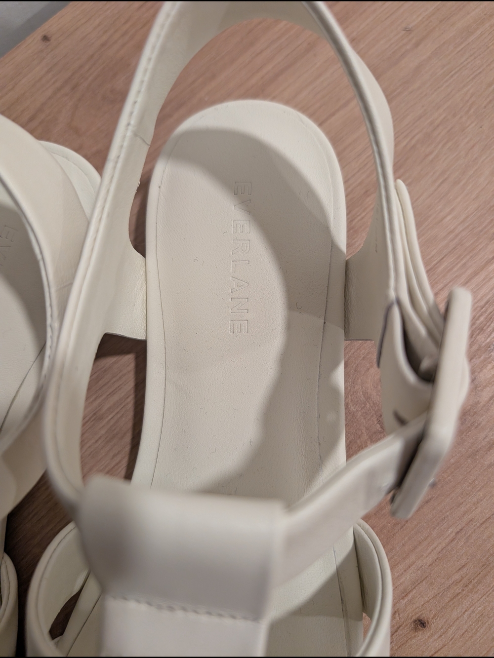 Everlane Day White Fisherman Sandals - Picture 3 of 5